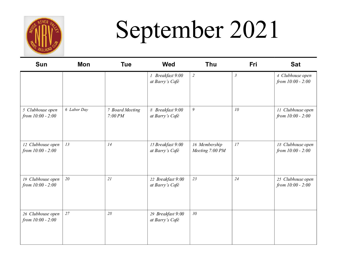 September 2021